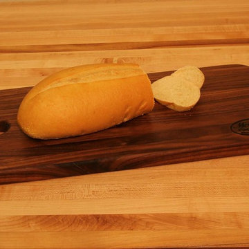 Walnut Reversible Butcher Block Bread Board