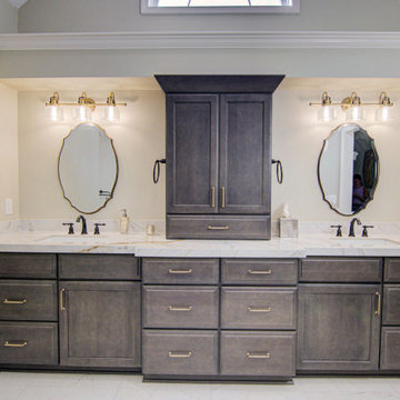 Traditional Primary Bath Remodel + Main Level Refresh, Kansas City, MO