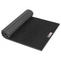 FlooringInc Home Cheer Carpet Top Mats, Black, 4'x6'x1 3/8" Sample