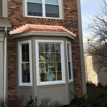 Copper Awning Project in Glencoe