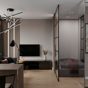 Compact Studio Apartment 32 sq.m