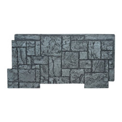 149-JAGGED CASTLE STONE WALL PANEL - Wall Panels