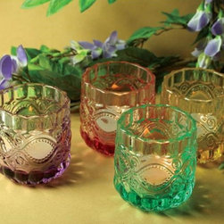 Monet's Garden Candlecups - Candleholders