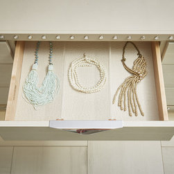 Wellborn Cabinet's Jewelry Tray with Acrylic Dividers - Products