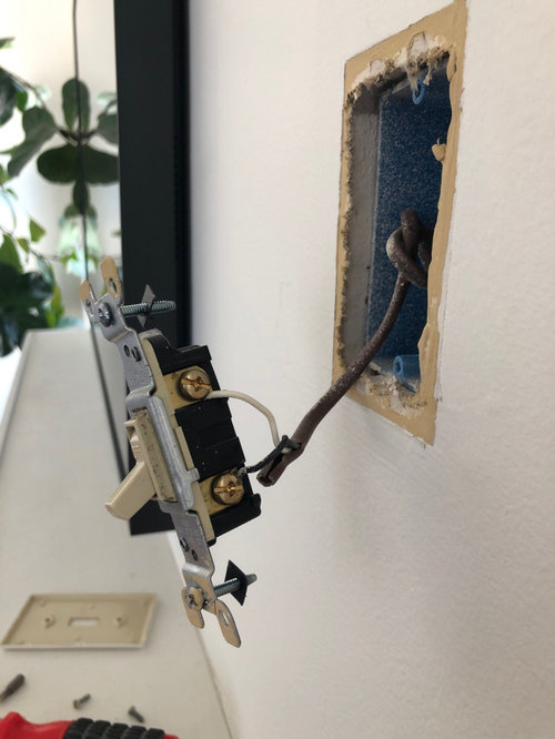 replace fireplace switch