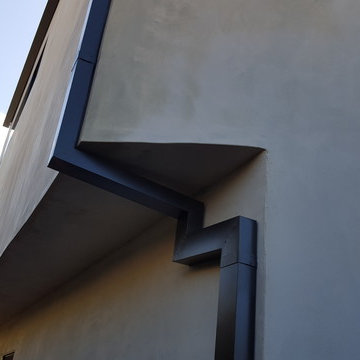 Cladding-Soffits, Fascia, Beams. Box Gutter "Tall" Glendale Ca.