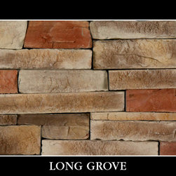 Stone Color Sample Boards - Siding And Stone Veneer