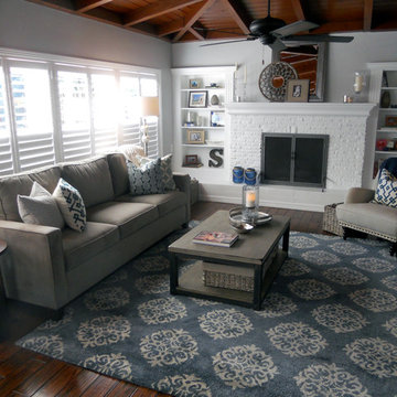 Classic Meets Contemporary Family Room in Maiitland