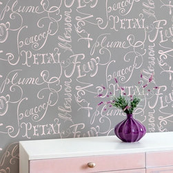 Typography Letter Wall Stencils - Products