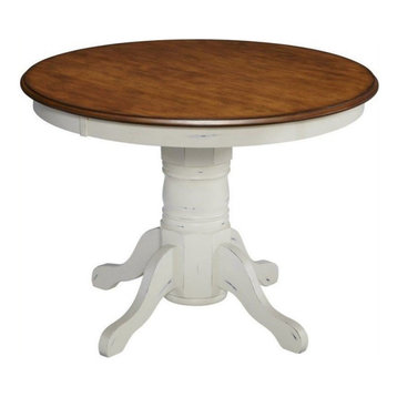 French Countryside Off-White Wood Dining Table