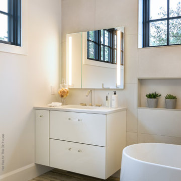 This Old House - Farmhouse Master Bathroom