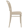 Marcel Resin Outdoor Chair Taupe, Set of 2