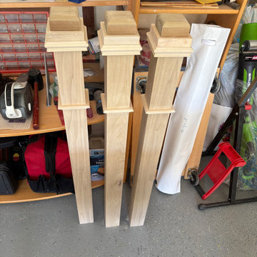 Workshop Fabrication: Custom Wood Newel Posts