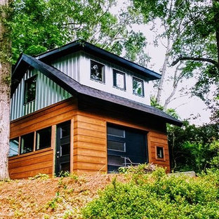 Photo of a small modern garage in Other.