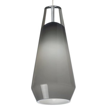 Lustra Pendant in Chrome with Smoke, Monopoint, 120V