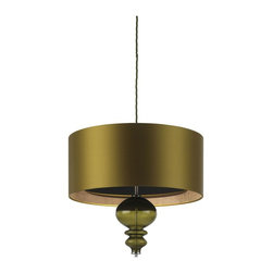 Heathfield & Co Bolshoi Pendant Olive - Pendant Lighting