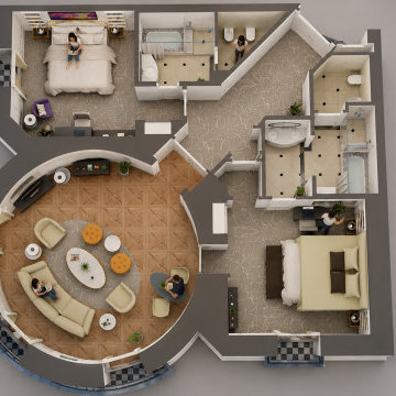 3D Floor Plans & Rendering Services in UAE