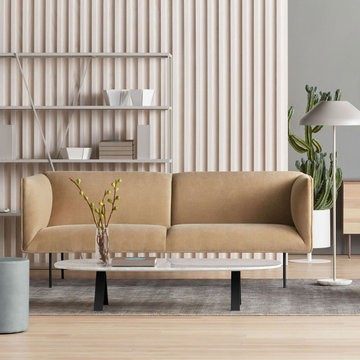 Blu Dot Dandy 86" Sofa - Camel Velvet