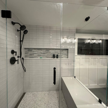 Modern Walk-in Shower & Bathroom Remodeling