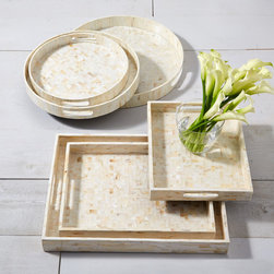 Tozai Home S/3 Mop Trays A/2 Shapes - SKU: LAC100-S3 - Major Kitchen Appliance Parts And Accessories