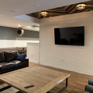 Rustic Meets Chic Basement (Lehigh Valley)