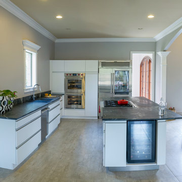 Sleek & Inspiring Professional Kitchen