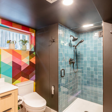 Sunnyside Eclectic Basement Remodel
