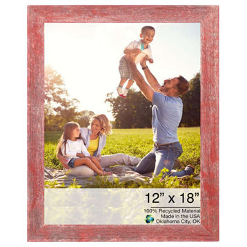 12X18  Rustic Red Picture Frame