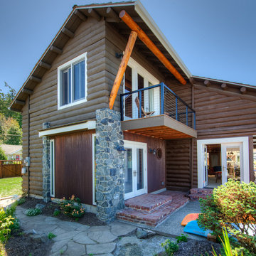 Utsalady Bay Log Cabin Addition, Camano Island WA