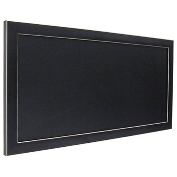 Wyeth Framed Magnetic Chalkboard Wall Organization Board, Black