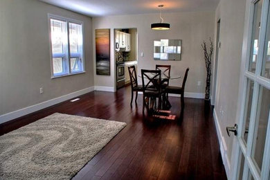 Example of a trendy dining room design in Other