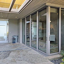 Glass doors
