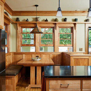 Craftsman Birch Kitchen