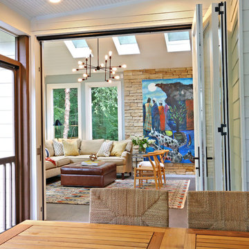 Contemporary Farm Style Kitchen