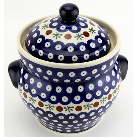 Polish Pottery Fermenting Crock Pot 1.7 liter / 1.8 quart by Zaklady