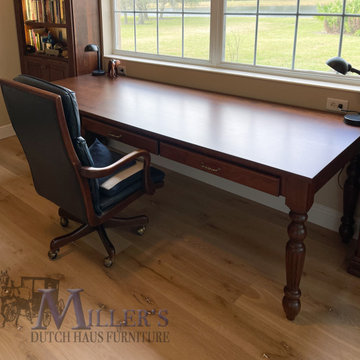 Writing Desk with Turned Legs