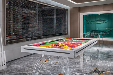 Burj Clear Billiard Table