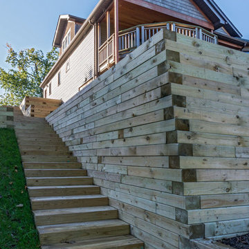 Private Residence Retaining Walls and Patios