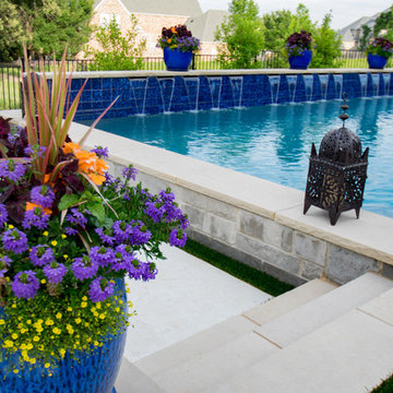 Modern Colleyville Pool & Spa