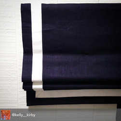 Custom Window Treatments - Roman Shades
