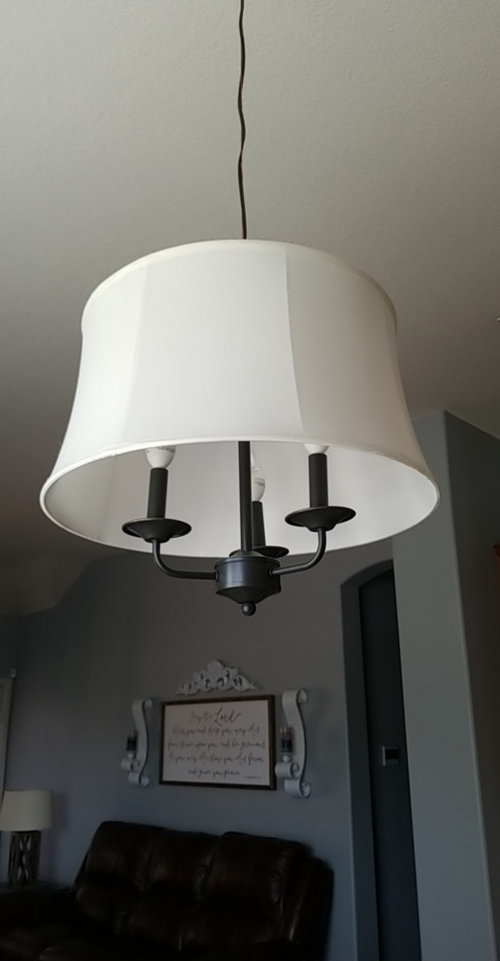 hanging light replacement shade?
