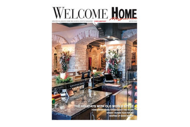 Welcome Home Magazine - Old World Inspired Basement