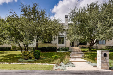 Trendy home design photo in Austin