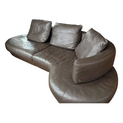 Natuzzi Italian Leather 2-pc Sofa - Sofas