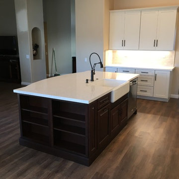Murrieta Transitional White Kitchen Remodel