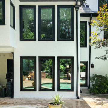 Beautiful Black Windows in Modern Home - Renewal by Andersen Georgia