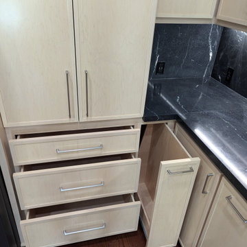 Japandi Maple Negresco kitchen