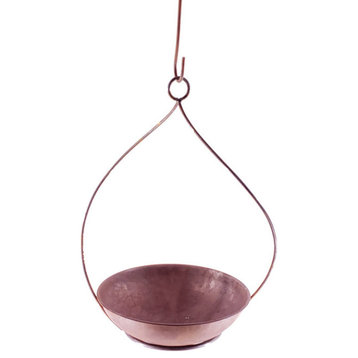 Small hanging twist frame with  planter