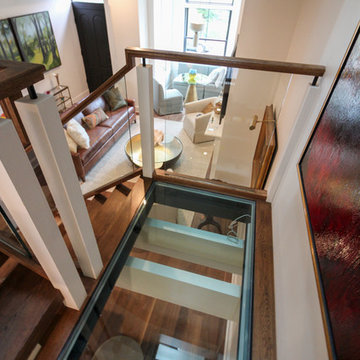 Project #68 | Ultra-Modern Staircase with Glass Landings