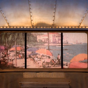 Home Office 1959 Airstream Trailer